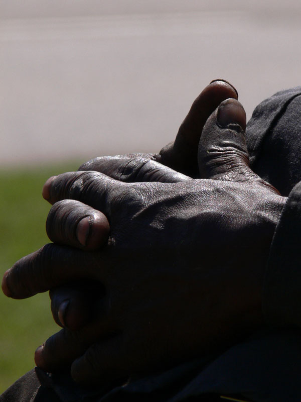 Workers hands