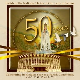 Parish of the National Shrine of Our Lady of Fatima: Golden Anniversary countdown
