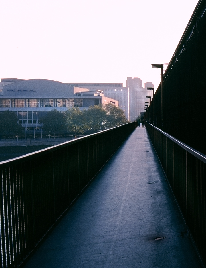 Thames Footbridge Morning