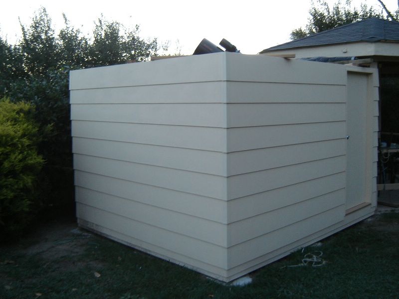 Hardi plank cladding