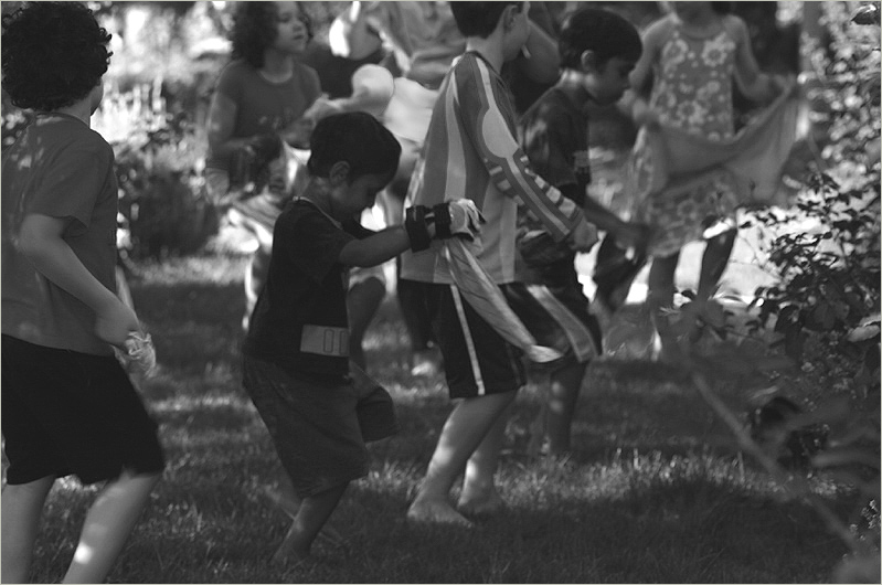 Learning a traditional dance