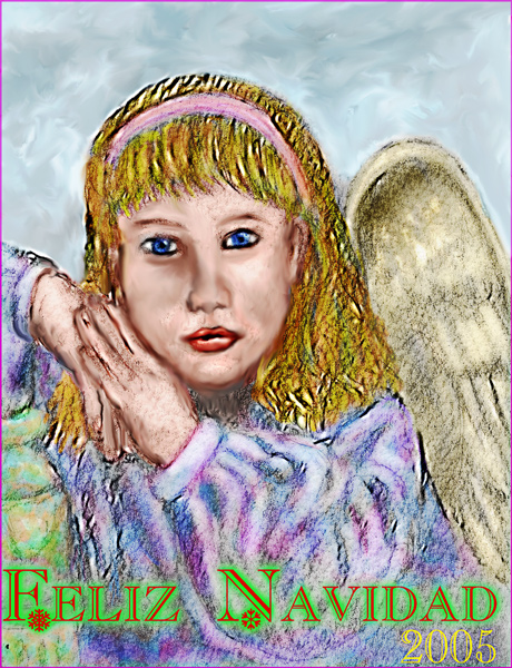 Lil Angel colorized