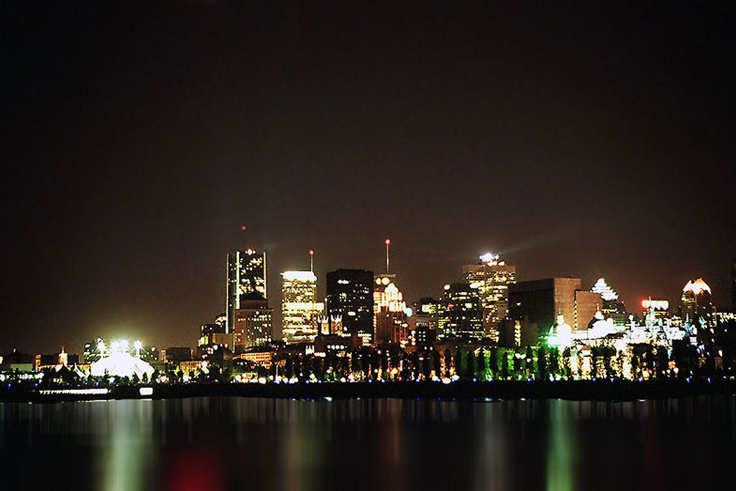 Montreal at night