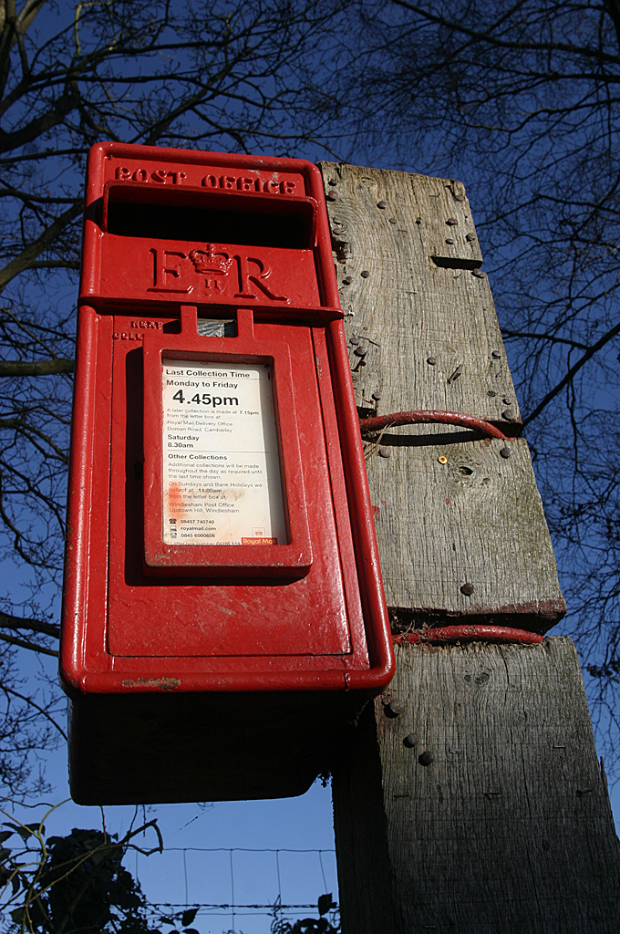 January 29 2006: <br> Village Post Box	