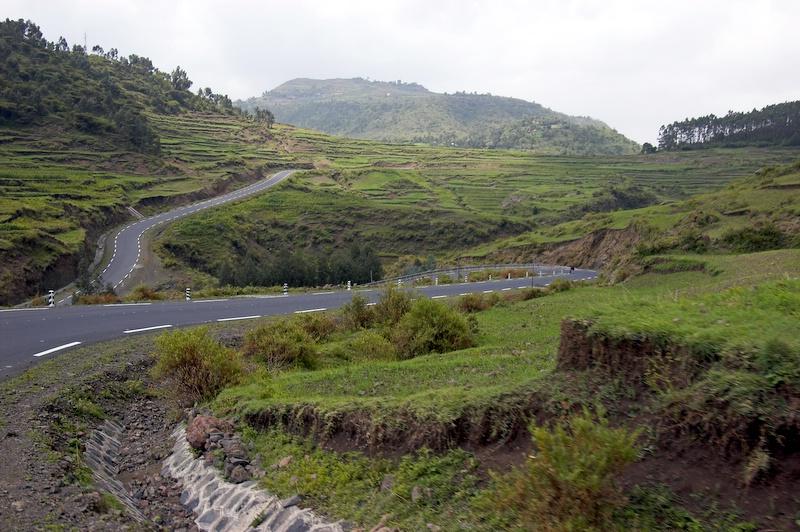 on the road to Mekele