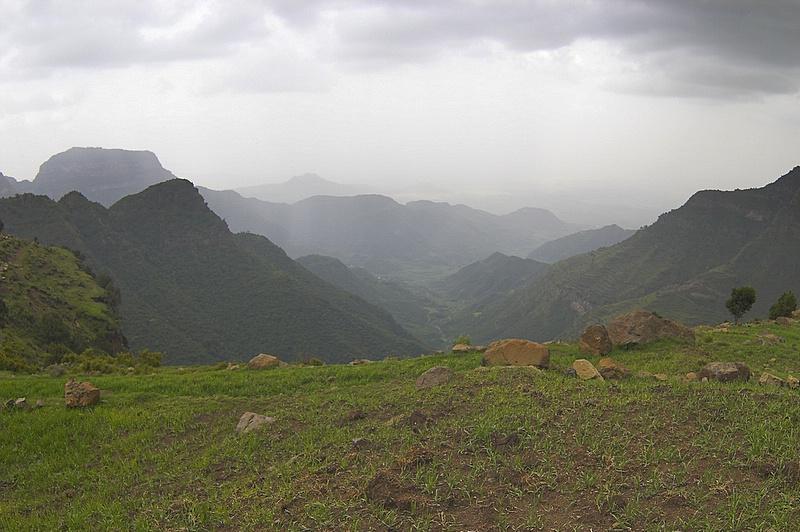 on the road to Mekele