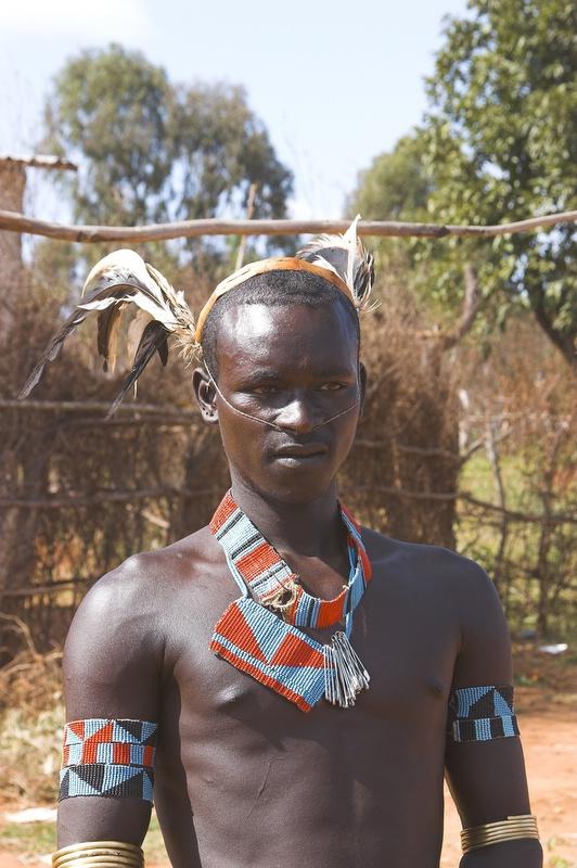 Key Afer market, hamer bena tribes