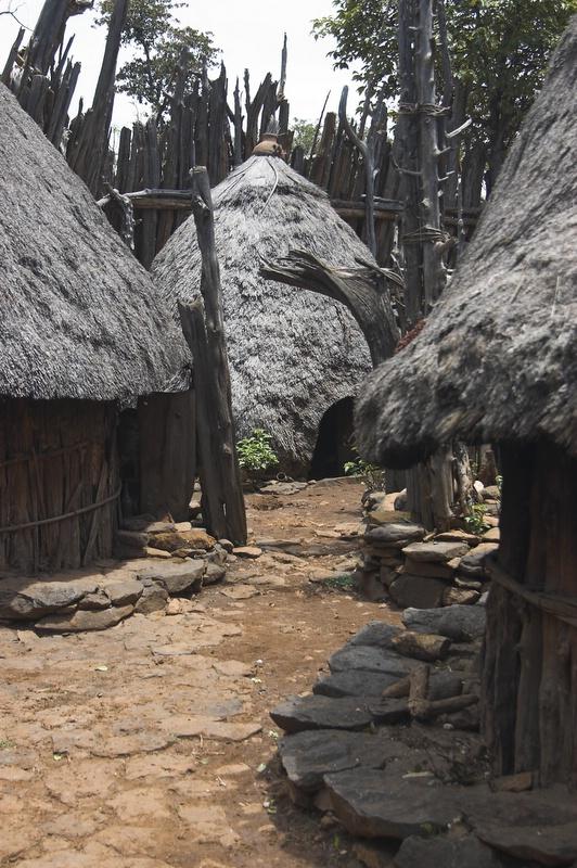 Konso tribe king's house