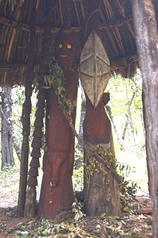 Konso tribe king's parents cementary