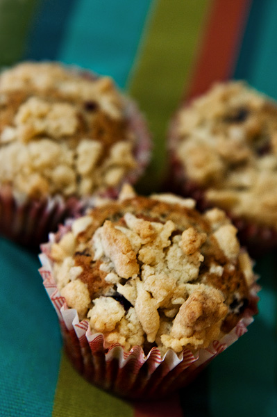 Raspberry and Blueberry Muffins