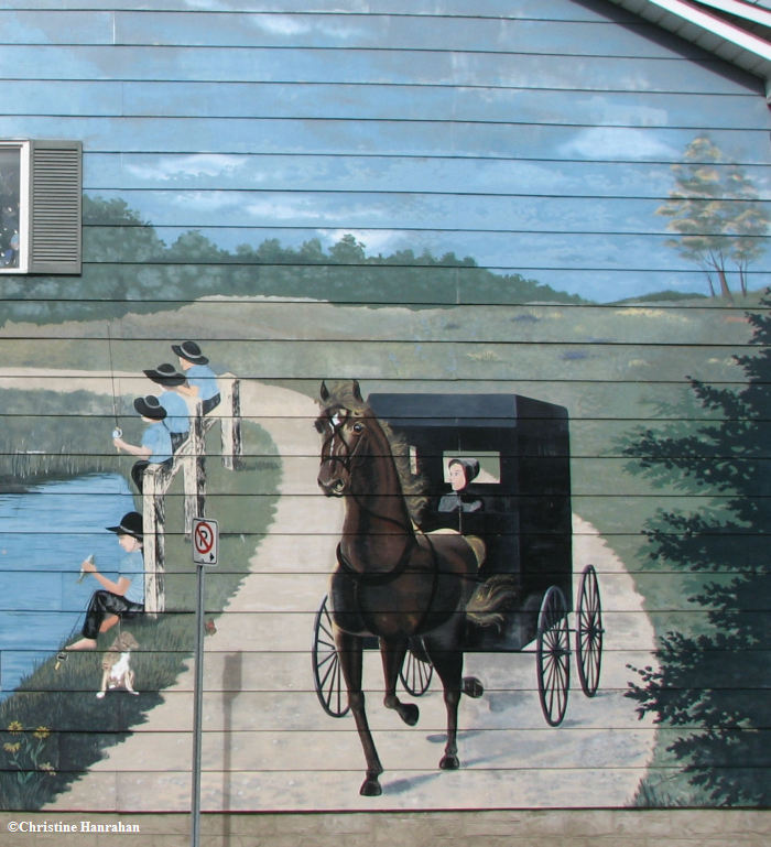 Mural, St. Jacobs, Ontario
