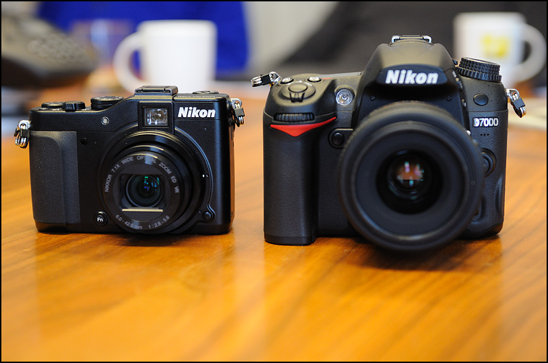 Nikon P7000 and D7000