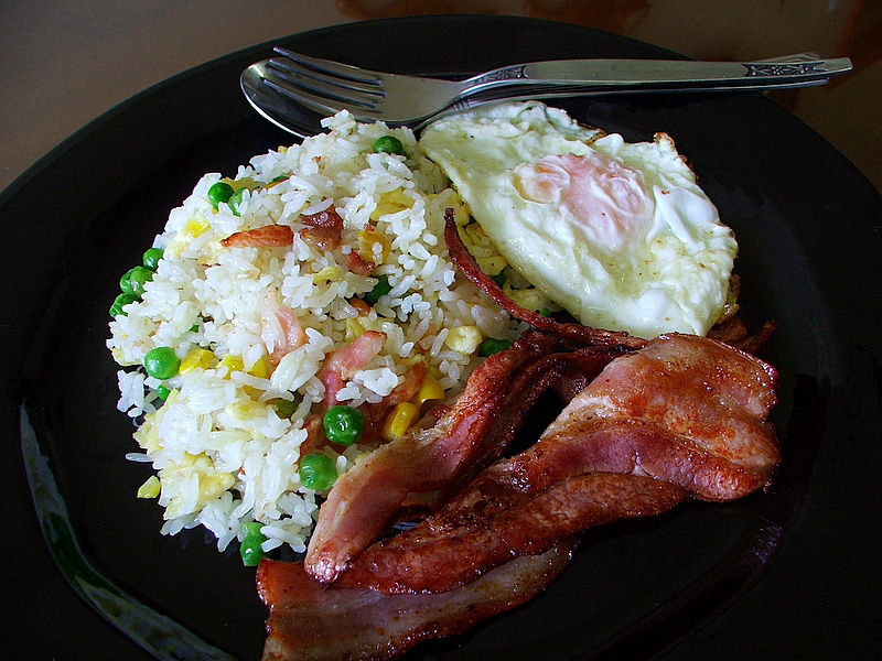 Breakfast with attitude...By: Bot