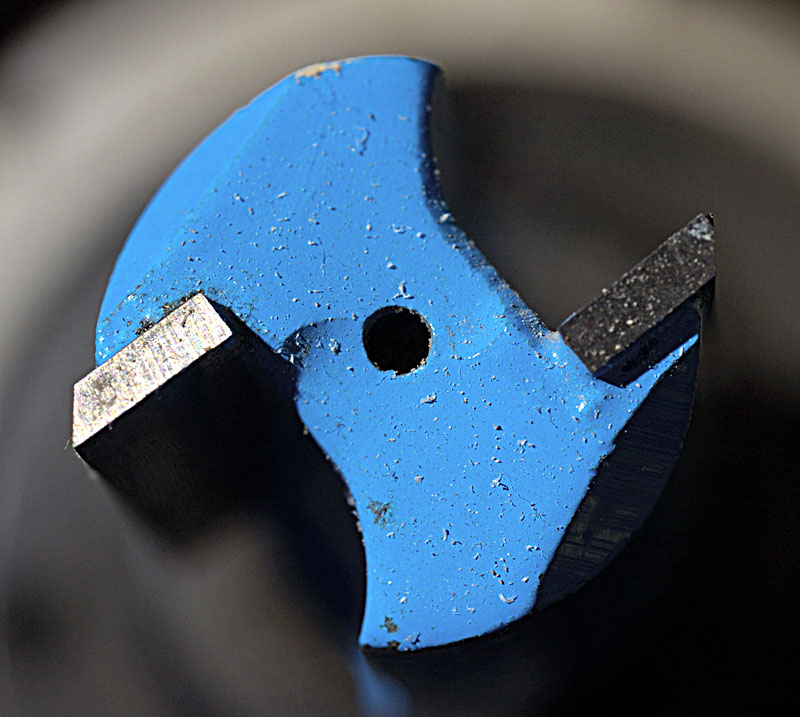 Blue Router Bit by Chris