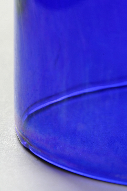 blue cup, by Christopher