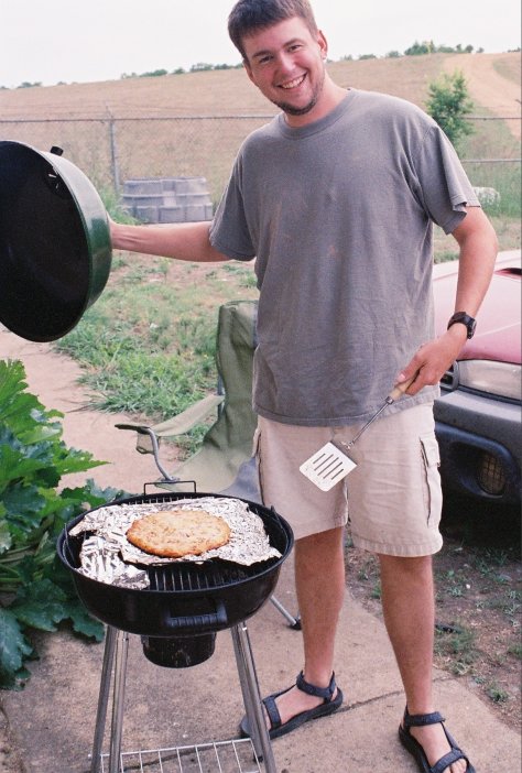 Grilled Pizza, Yum