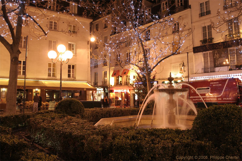 Place de la Contre Escarpe et rue Mouffetard