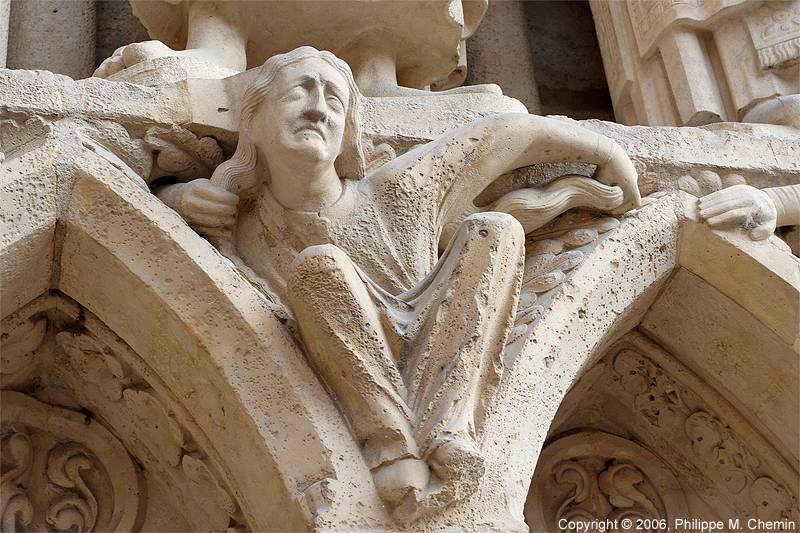 Detail - Portal of the Virgin