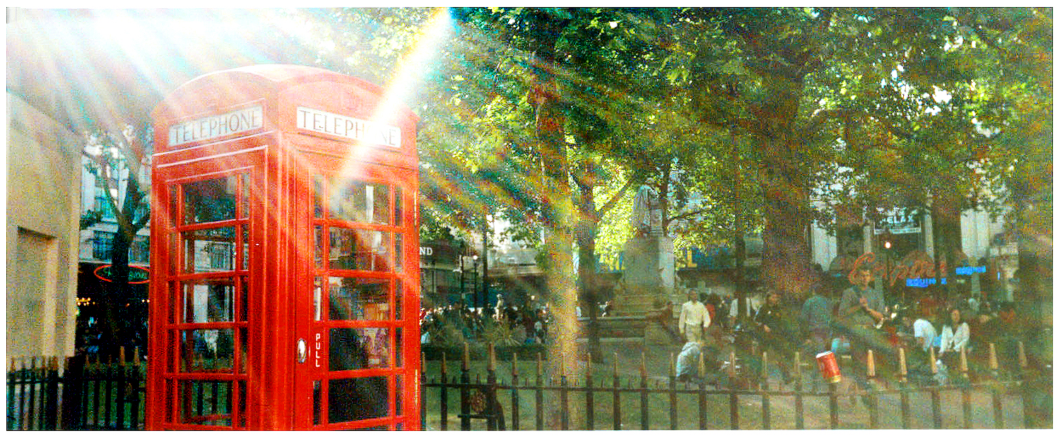  Leicester Square lens flare