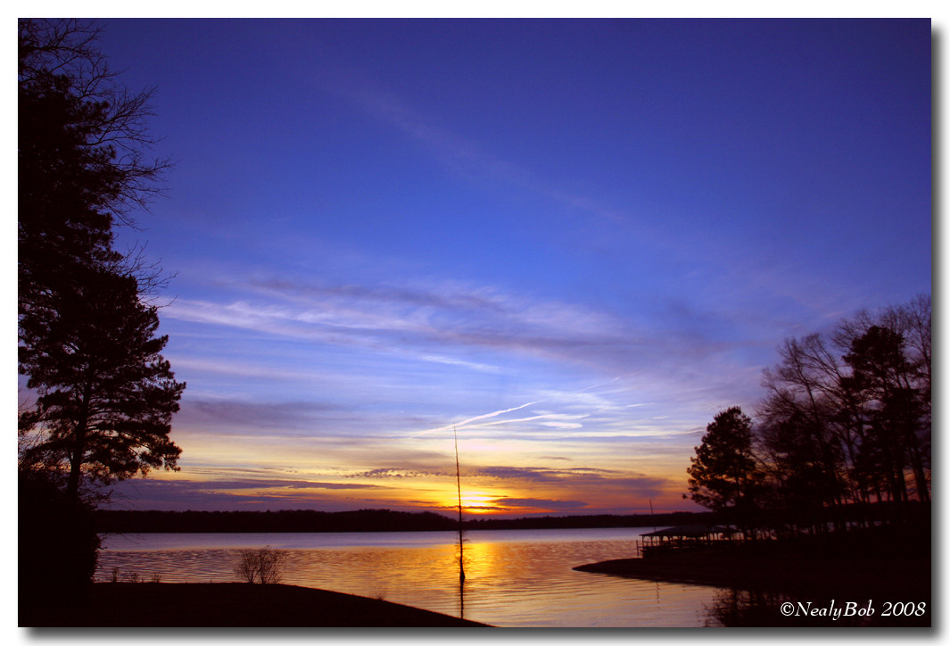 Sunset January 25 *