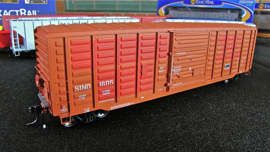More HO scale ExactRail Waffles, SIND (Southern patch)