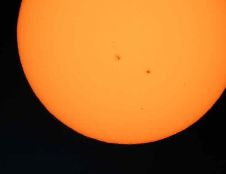 Two Sunspots