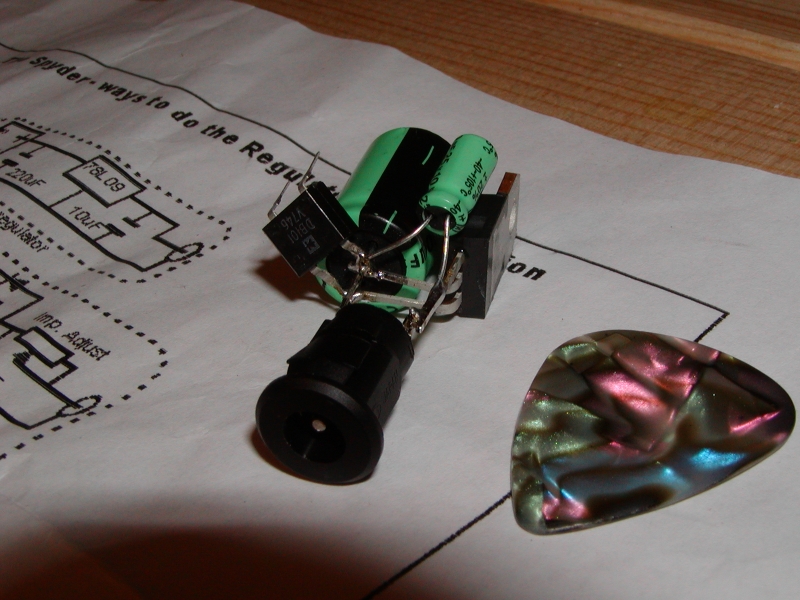 Rectifier regulator and jack