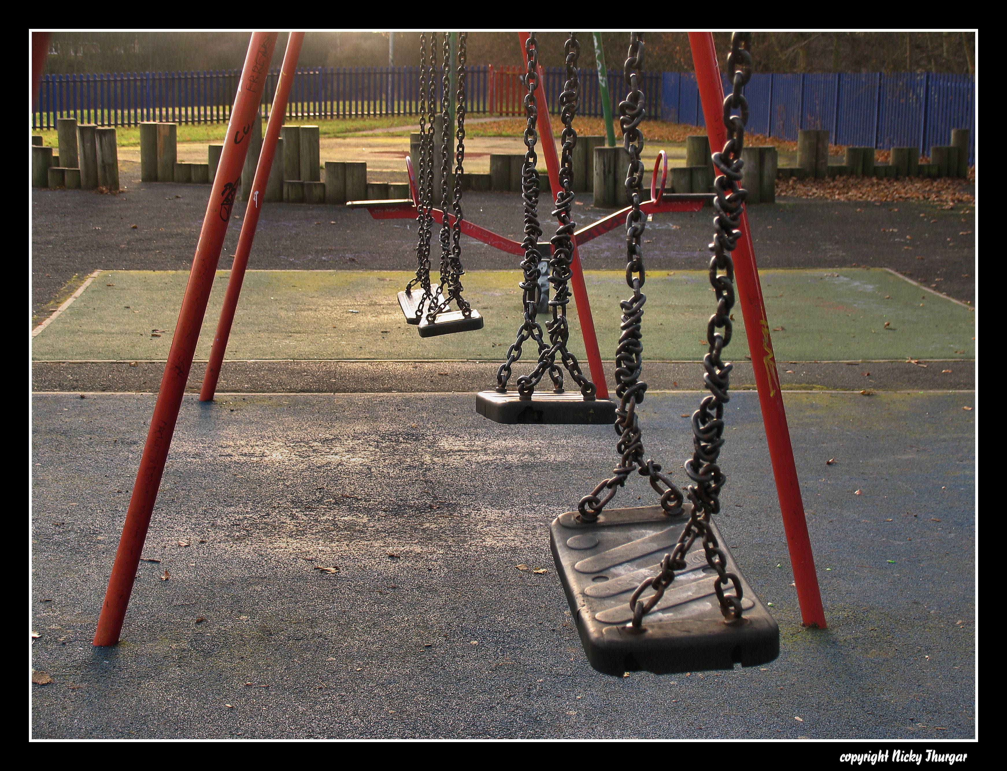 3 January - sunset swings