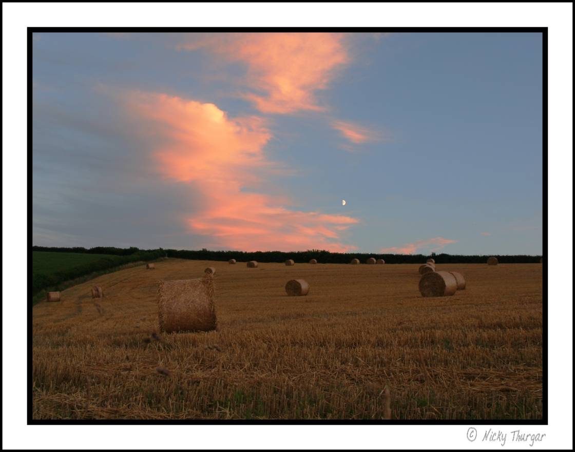 sunset & moon