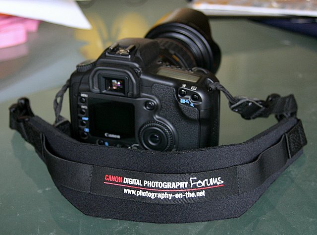 Op-Tech Pro Strap and Canon 20D