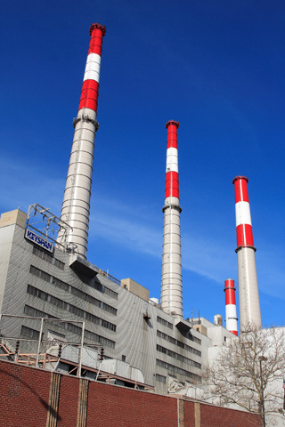 Keyspan power plant