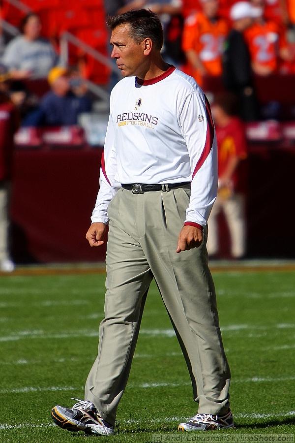 Washington Redskins head coach Jim Zorn