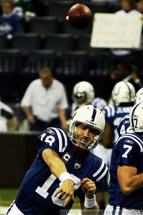 Indianapolis Colts QB Peyton Manning