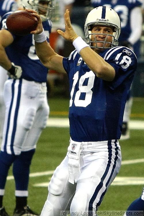 Indianapolis Colts QB Peyton Manning