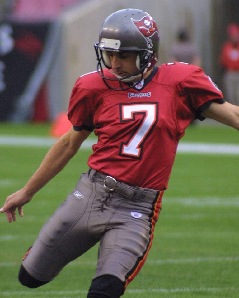 Tampa Bay Buccaneers kicker Martin Grammatica