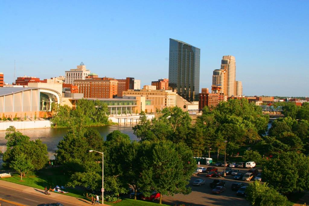 Downtown Grand Rapids skyline