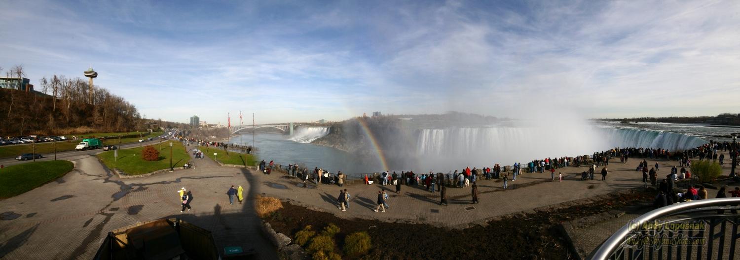 Panorama of Niagara Falls