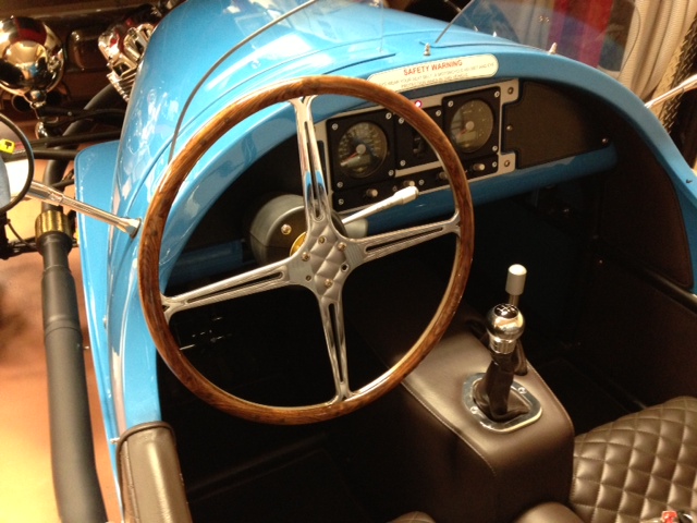 Kalenian Morgan M3W with Merc steering wheel