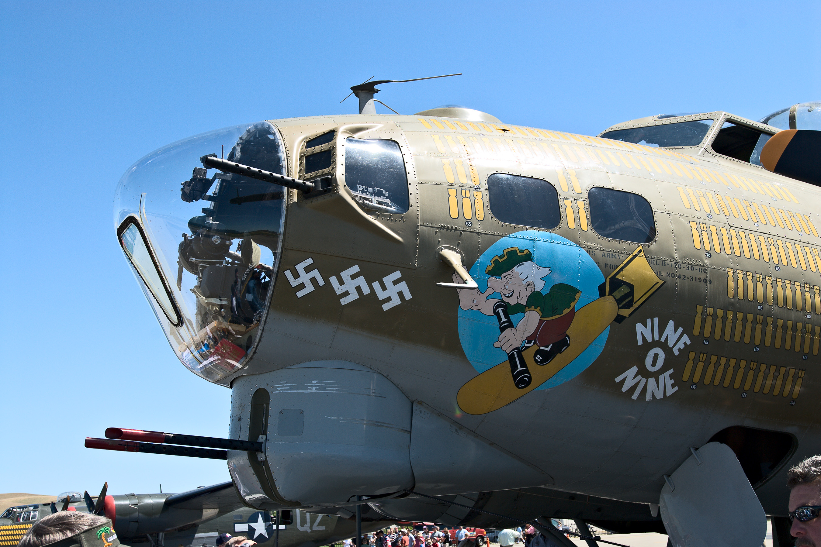 Nine O Nine Nose Art