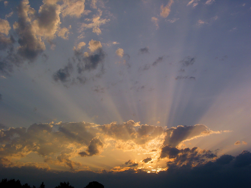 Evening before Thunderstorm