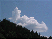 Animated Clouds in the Alps