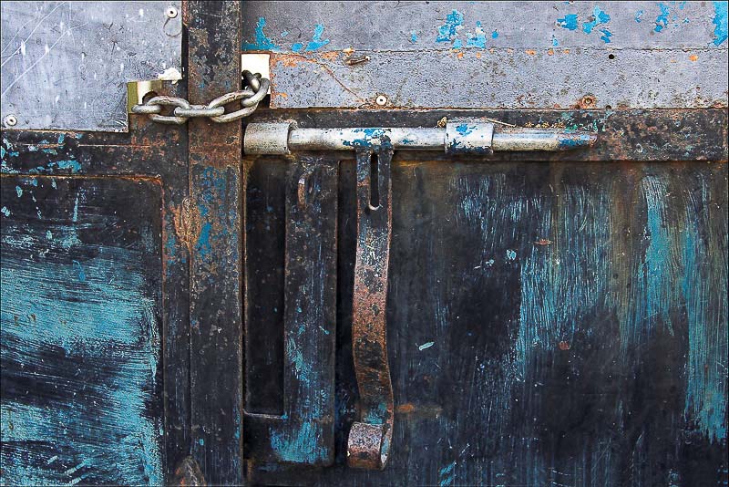 1st (tied) - Blue Door With Latch<br>Fern Thompson
