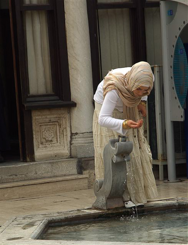 2nd - Woman at the Fountain for Holy WaterMarlene Blumel