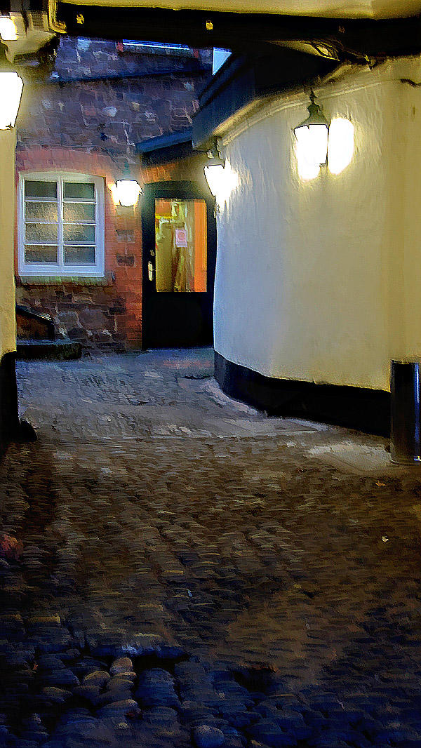 3 Jan... Old courtyard