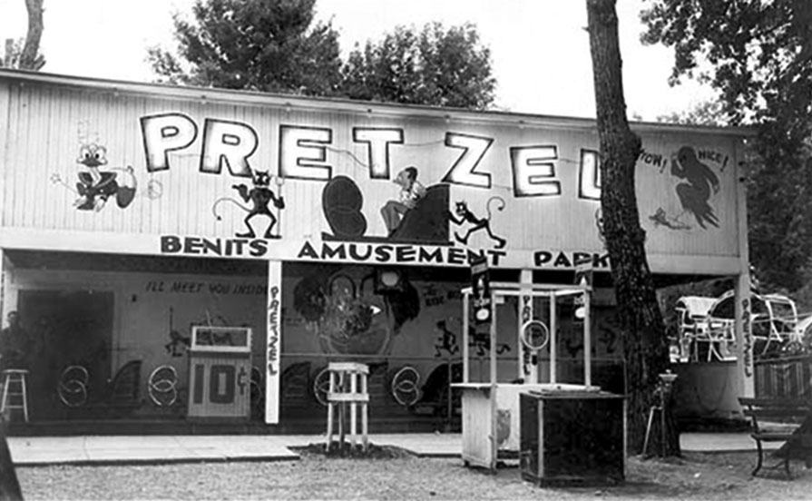 Pretzel Ticket Booth 1930s