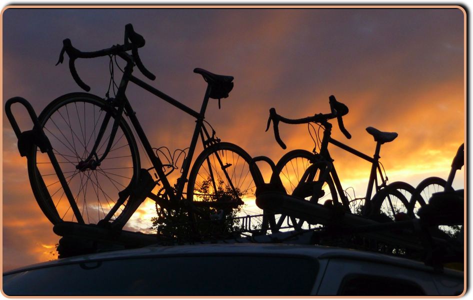 Dawn Breaks over the Rapha Van