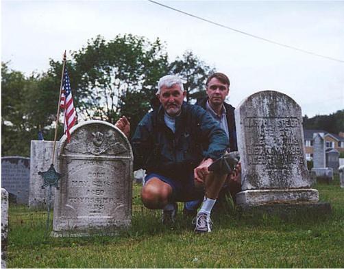 Gravesite of Alexander Purvis and Martha Speer Purvis