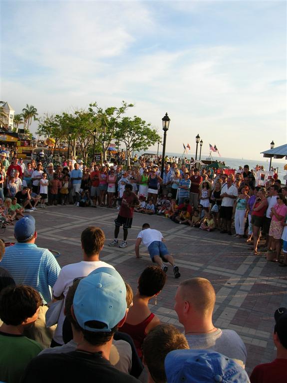 Street Performers at Sunset Celebration