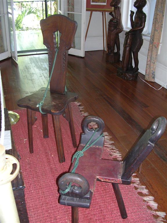 Birthing Chair and Midwife's Chair
