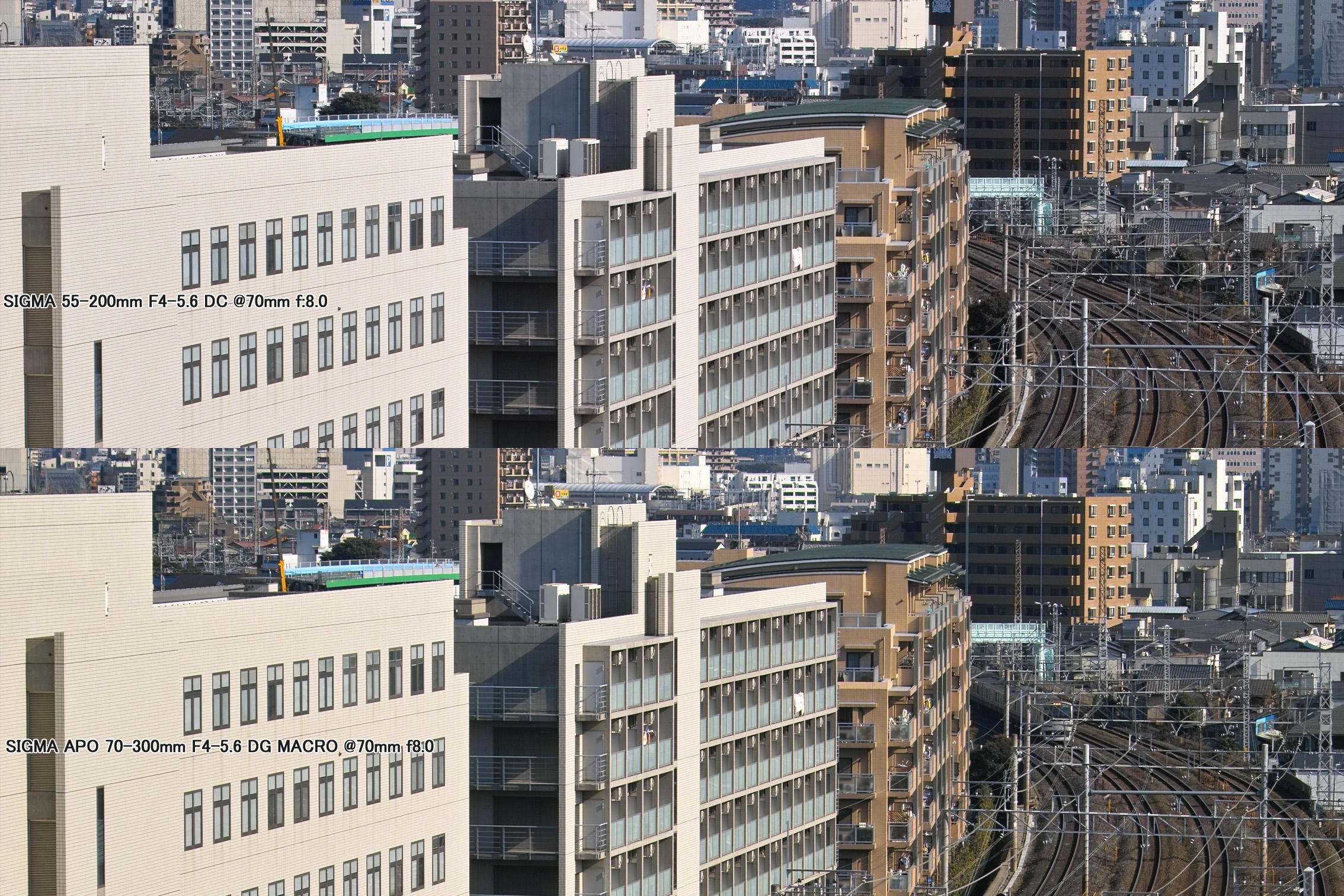 55-200 DC vs APO 70-300 @70mm f/8